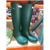 Image 1 : Hunter Womens Original Tall Green Boot Size 6
