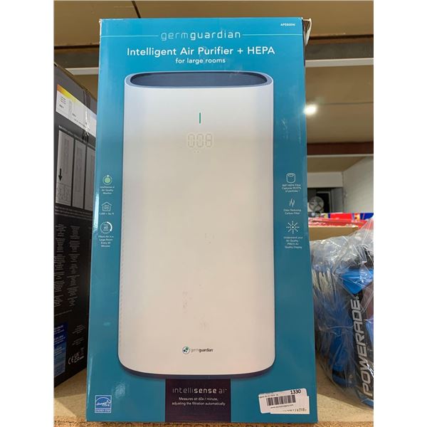 GermGuardian Intelligent Air Purifier + Hepa For large Rooms Intellisense Ai