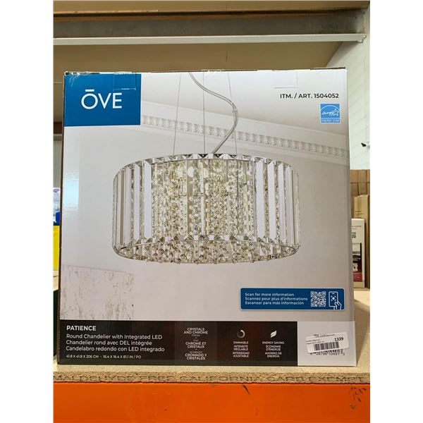 Ove Patience Round Chandelier w/ Integerated LED