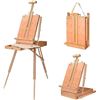 Image 1 : Portable Wooden Easel Stand with 12 Inch Drawer,