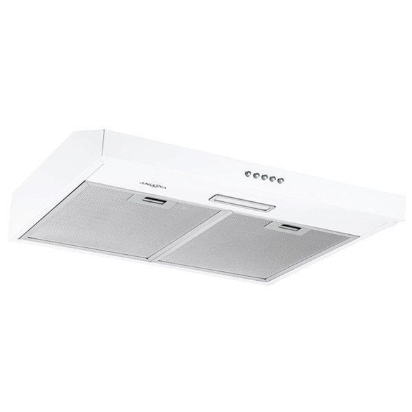 Ancona Convertible Range Hood With Overhead Lighting -110 CFM Model AN 1800