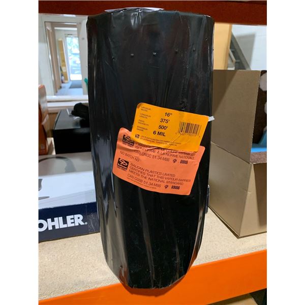 Balcan 16" Wide x 375' Long Plastic Sheeting