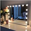 Image 1 : FENCHILIN Vanity Mirror with Lights, Hollywood Lighted Makeup Mirror with 15 LED Bulbs for Dressing 