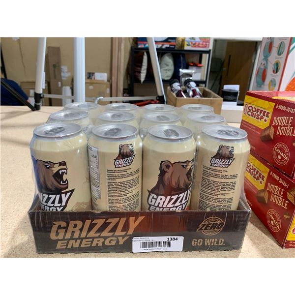 Grizzly Energy Drink Zero Sugar 12 x 473ml