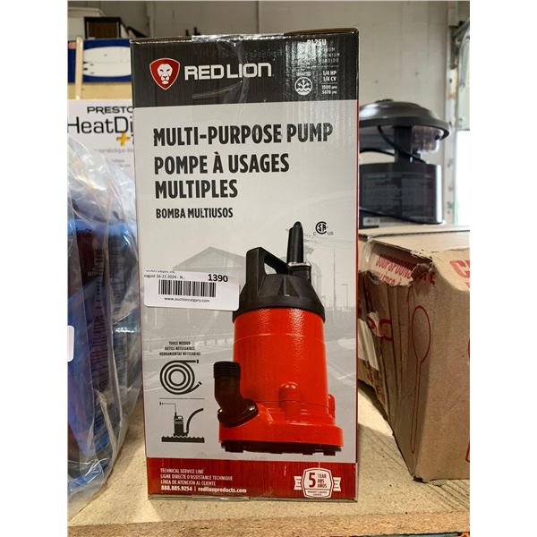 RedLion Multi-Purpose Pump 1/4hp