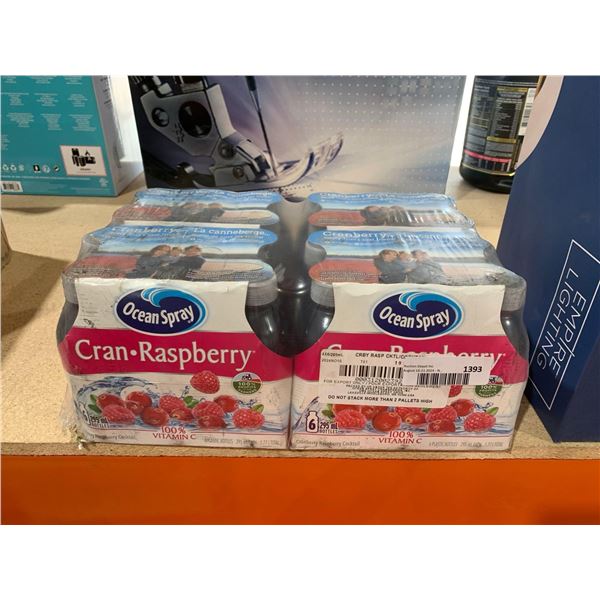 Ocean Spray Cran-Raspberry Cocktail 24 x 295ml