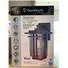 Image 2 : Good Earth Lighting Outdoor LED Wall Lantern Matte Black Finish w/ Smoke Glass