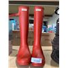 Image 1 : Hunter Womens Original Tall Red Boot Size 11