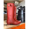 Image 2 : Hunter Womens Original Tall Red Boot Size 11