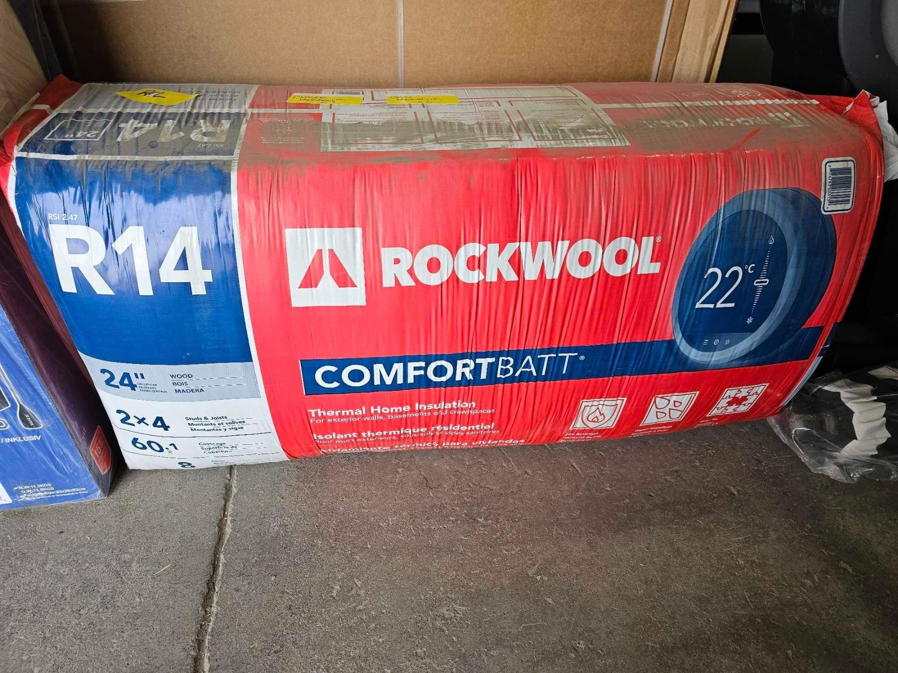 R14 Insulation Rona Rockwell Comfort Batt R14 24