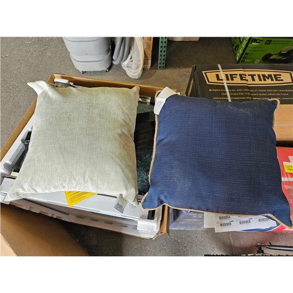 Lot of 2 Throw Pillows