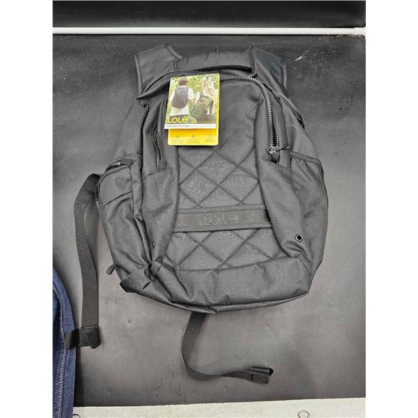 Lole Backpack with Multiple Pockets & Computer Sleeve