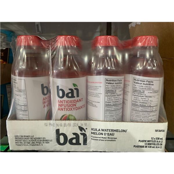 Bai Kula Watermelon Antioxidant Infusion Drink 12 x 530ml