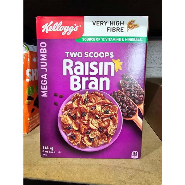 Kellogg's Raisin Bran Cereal 1.44 Kg