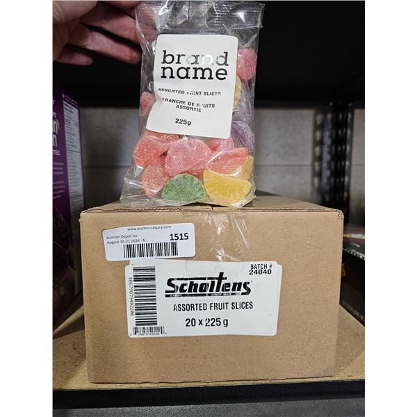 Scholtens Assorted Fruit Slices  20x225g