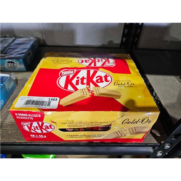 Kitkat Gold Candy Bars 48x45g