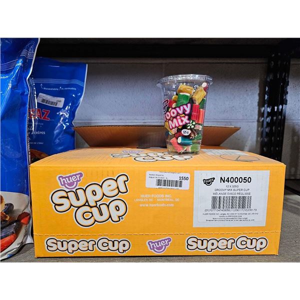 Huer Super Cup Groovy Mix Candies 12x325g