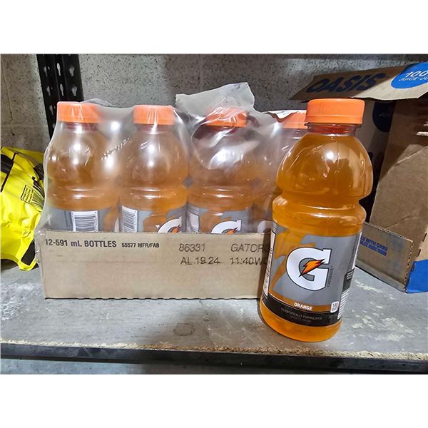 Gatorade Orange Sports Drink 12x591ml