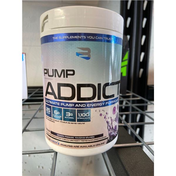 Pump Addict pre workout grape freeze 550g