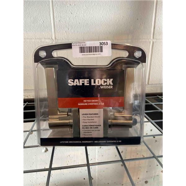 Safe Lock door handles