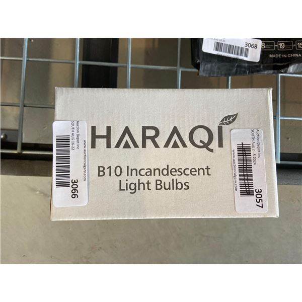 Haraqi B10 incandescent light bulbs