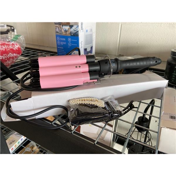 Bluetop professional curling iron and salon grade tools