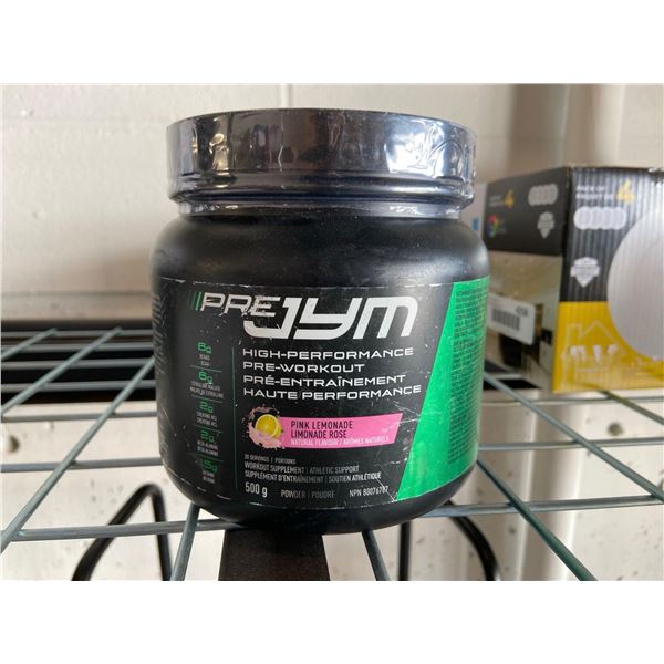 Pre Jym high performance pre workout pink lemonade 500g
