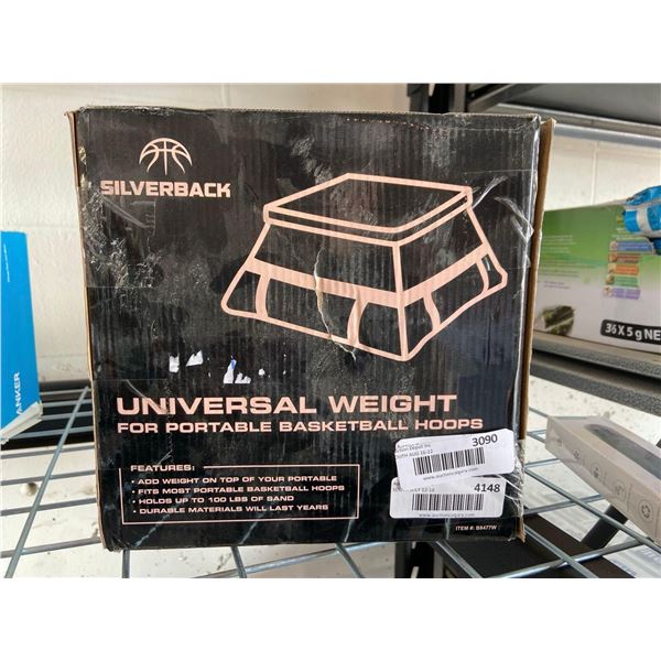 Silverback universal weight for portable basketball hoops