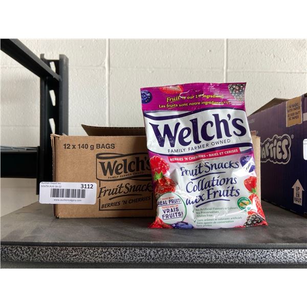 Welch's Fruit Snacks 12 x 140g