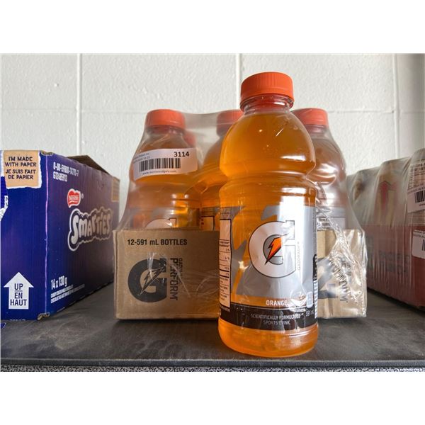 Gatorade Orange Beverage 12 x 591ml
