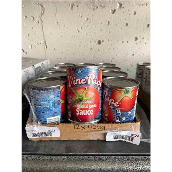 Vine Ripe Traditional Pasta Sauce 12 x 425g