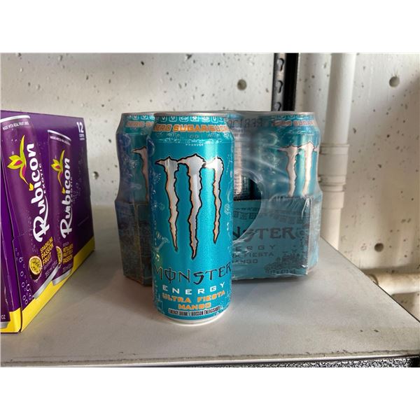 Monster Energy Ultra Fiesta Mango Energy Drink 12 Count