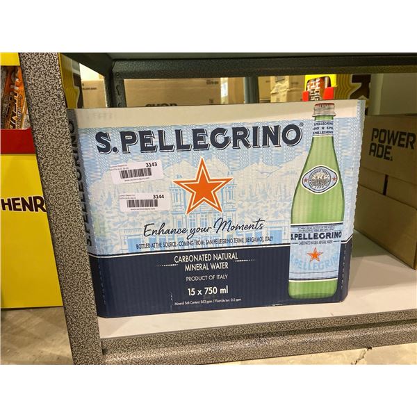 S.Pellegrino Carbonated Water 15 x 750ml