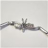 Image 2 : Silver Cz 7" Bracelet, Suggested Retail Value $120