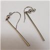 Image 2 : Silver Earrings (~Size 0) (~length 0inches), Suggested Retail Value $80