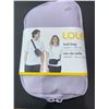 Image 2 : Lole Unisex Belt Bag - One Size, Adjustable Strap & 3 Mesh Storage Compartments - 1 Count Purple