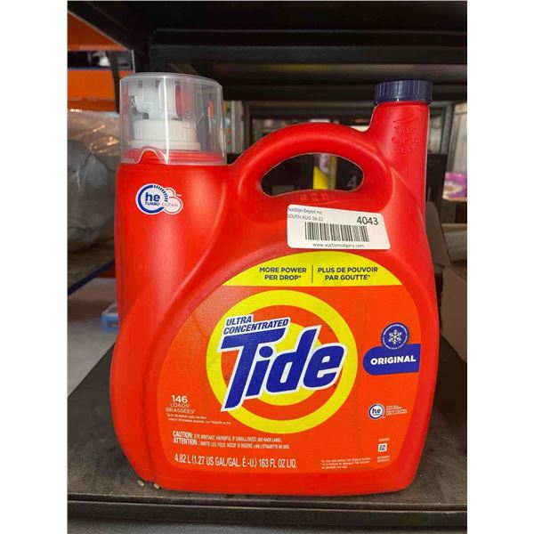 Ultra Concentrated Tide Laundry Detergent 4.82L