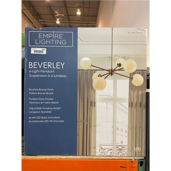 Empire Lighting Beverley 6-Light Pendant