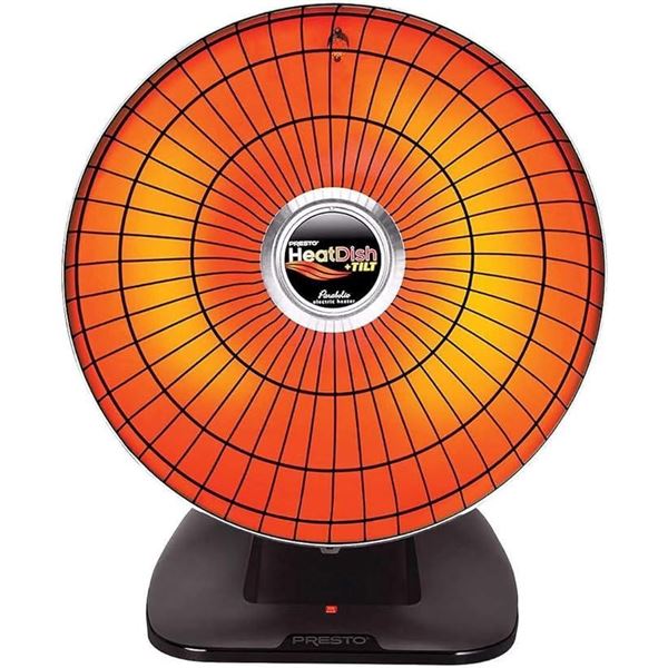 PRESTO HeatDish Plus Tilt Parabolic Heater