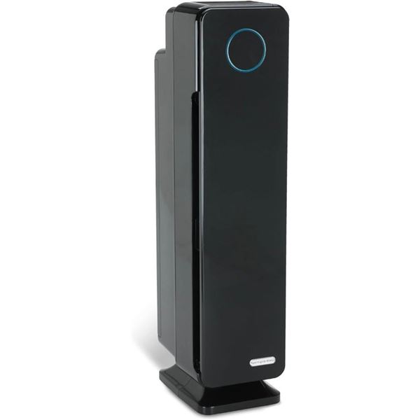 GermGuardian AC5350B Elite 4-in-1 HEPA Filter & UVC Tower Air Purifier, Removes Allergens & Odours, 