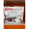 Image 2 : Pyrex 8 Piece Ribbed Bowl (4) Set Including Locking Lids