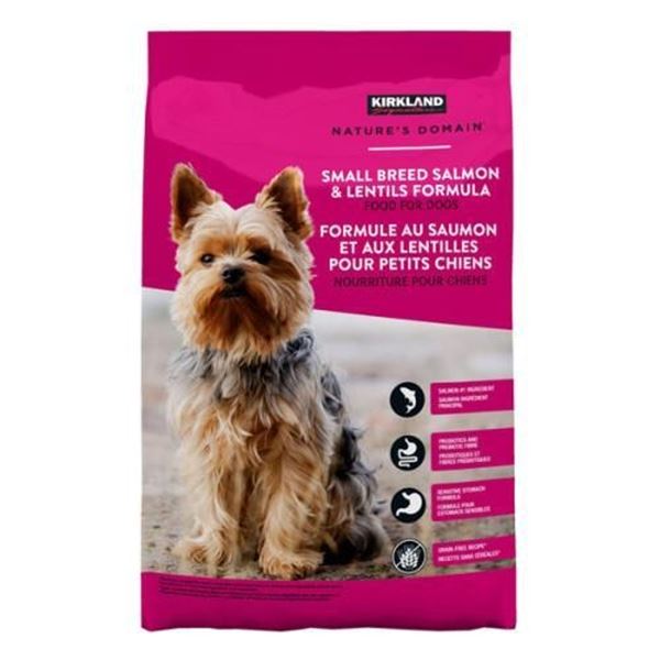 Small Breed Salmon & Lentils Formula Dog Food 19.95lbs