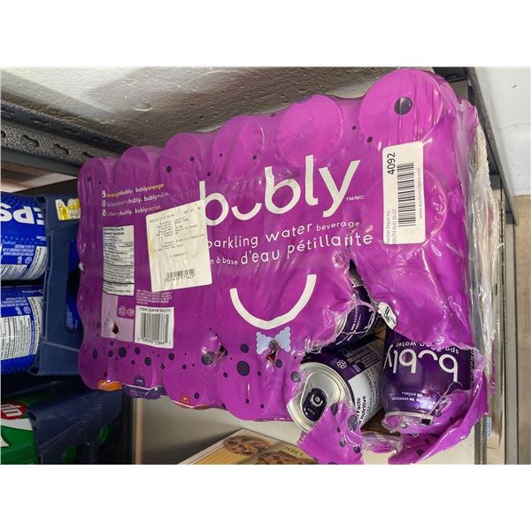 Assorted Bubly Sparkling Water 23 x 355ml