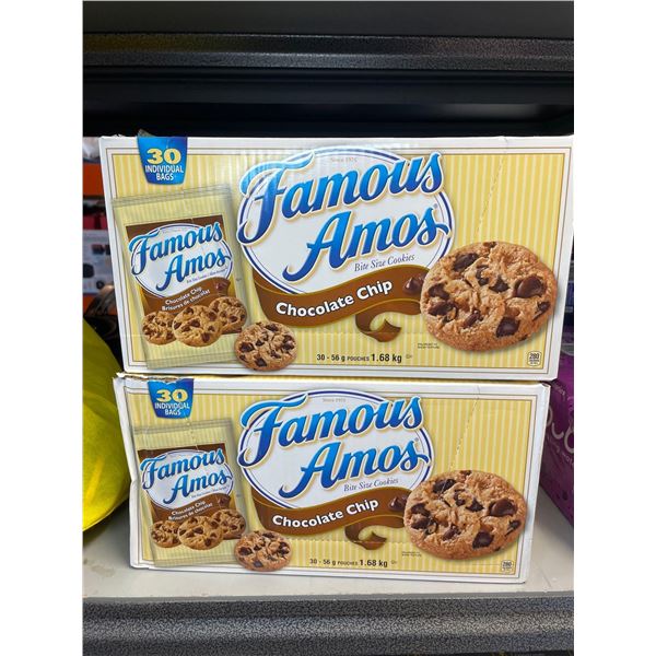 Famous Amos Chocolate Chip Cookies 2 x 1.68kg