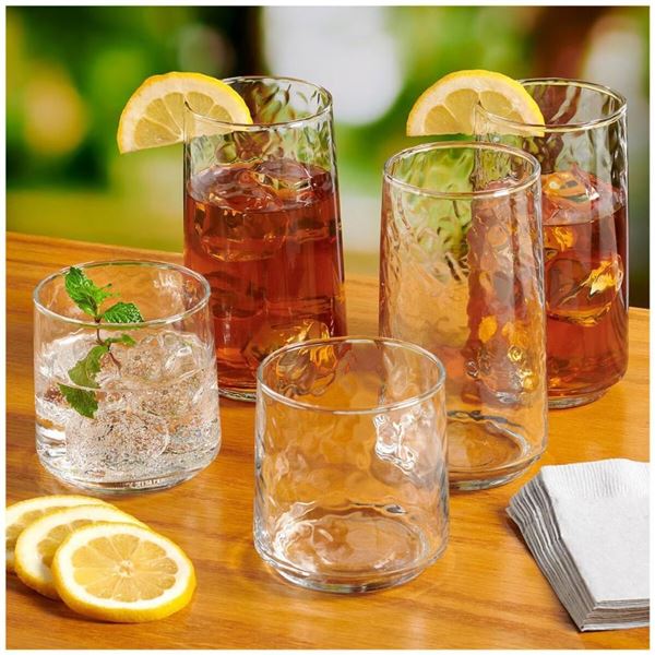 Anchor Hocking Brockhill16 Piece Drinking Glass Set