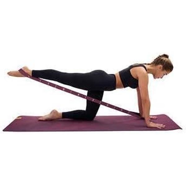 LOLË 2-in-1 Prima Yoga Mat with Resistance Band