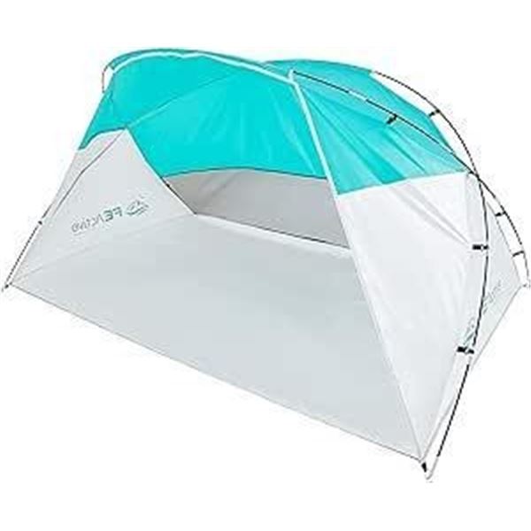 FE Active Pop Up Beach Shelter - Easy Set up Family Beach Tent Outdoor Sun Shelter Half Dome Canopy 