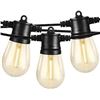 Image 1 : Outdoor String Lights, Patio Lights LED Shatterproof Bulbs for Outside, Backyard, Deck, Porch, Garde