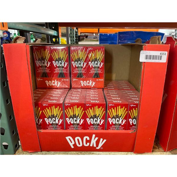 Pocky Biscuit Sticks Chocolate Cream Coated 8 x 10 Packs