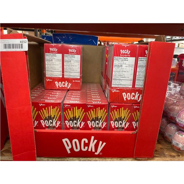 Pocky Biscuit Sticks Chocolate Cream Coated 9 x 10 Packs